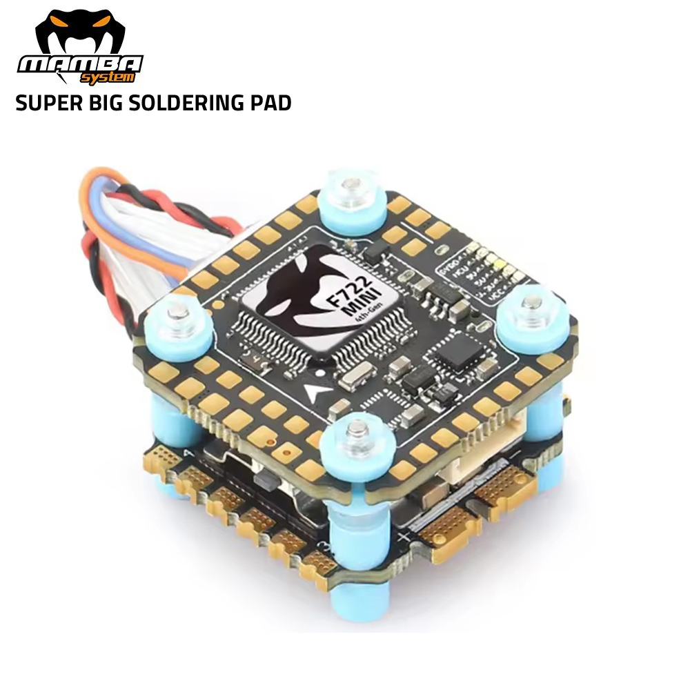 DIATONE MAMBA MK4 F722 MINI OS - огляд і ціна Foxeer Reaper F4 128K 65A Esc